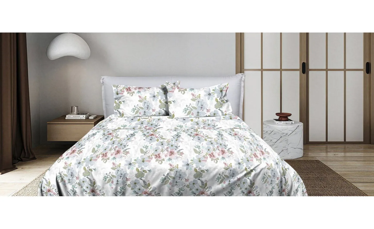 Completo Letto Salsa matrimoniale, fantasie Assortite