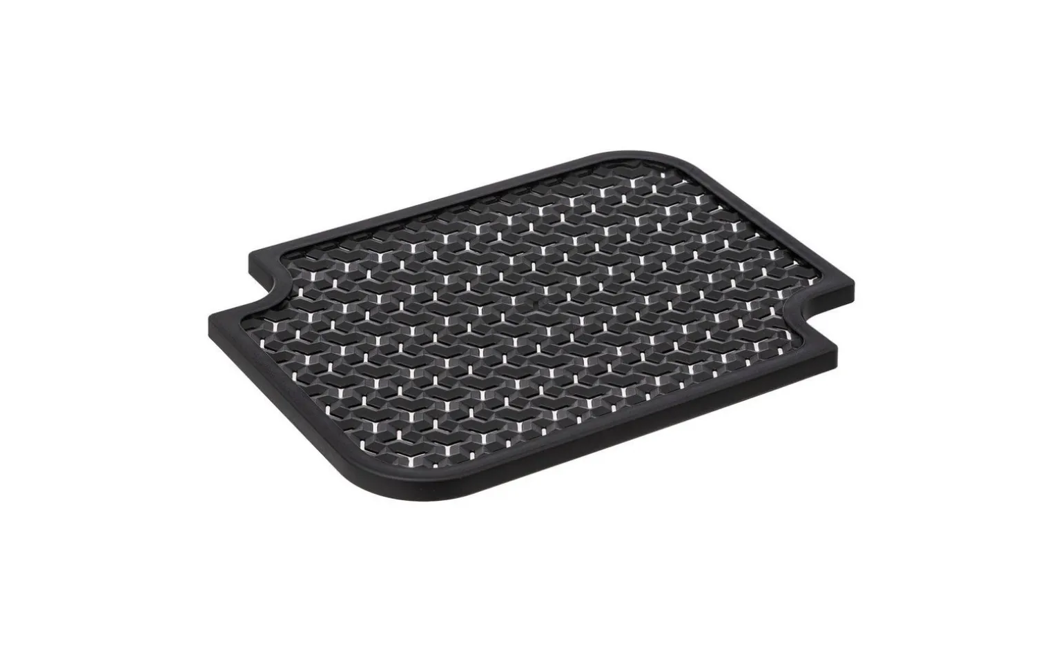 Contenitore con coperchio in tessuto nero 12 litri
