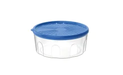 Contenitore tondo ermetico 1 lt blu