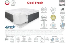 Cool Fresh materasso singolo 90x190 cm