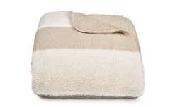 Coperta plaid rigata 2 pezzi 200x250 cm