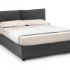 Coral letto matrimoniale contenitore comfort grigio