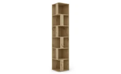 Corner libreria angolare rovere artisan