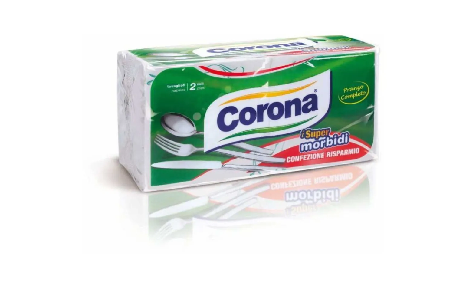 Corona tovaglioli morbidi pacco risparmio