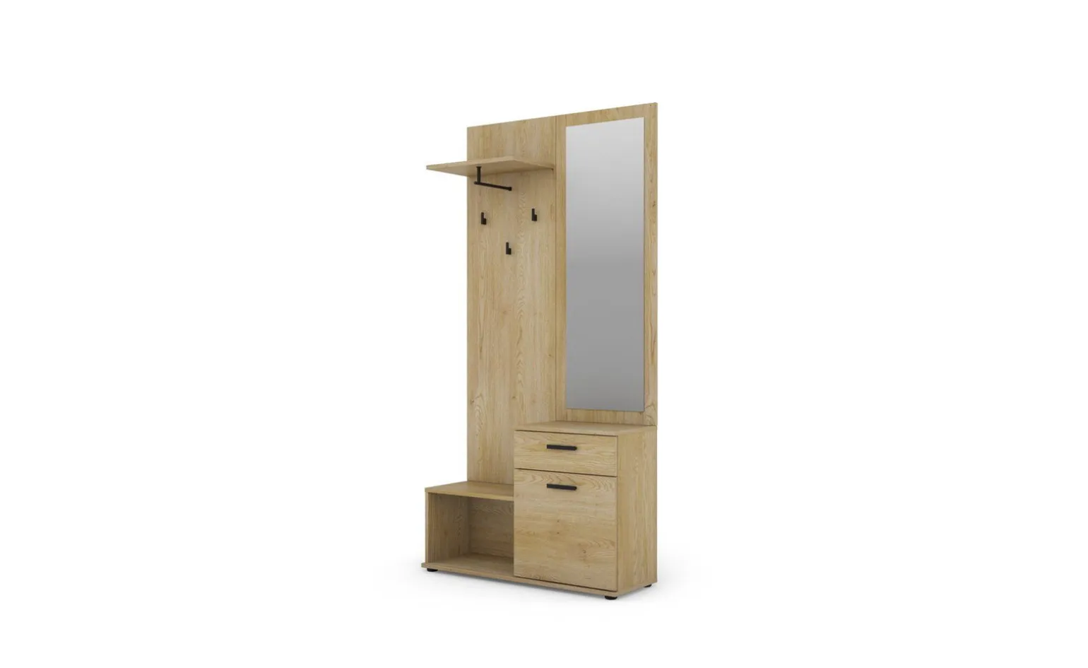 Crema mobile ingresso rovere chiaro