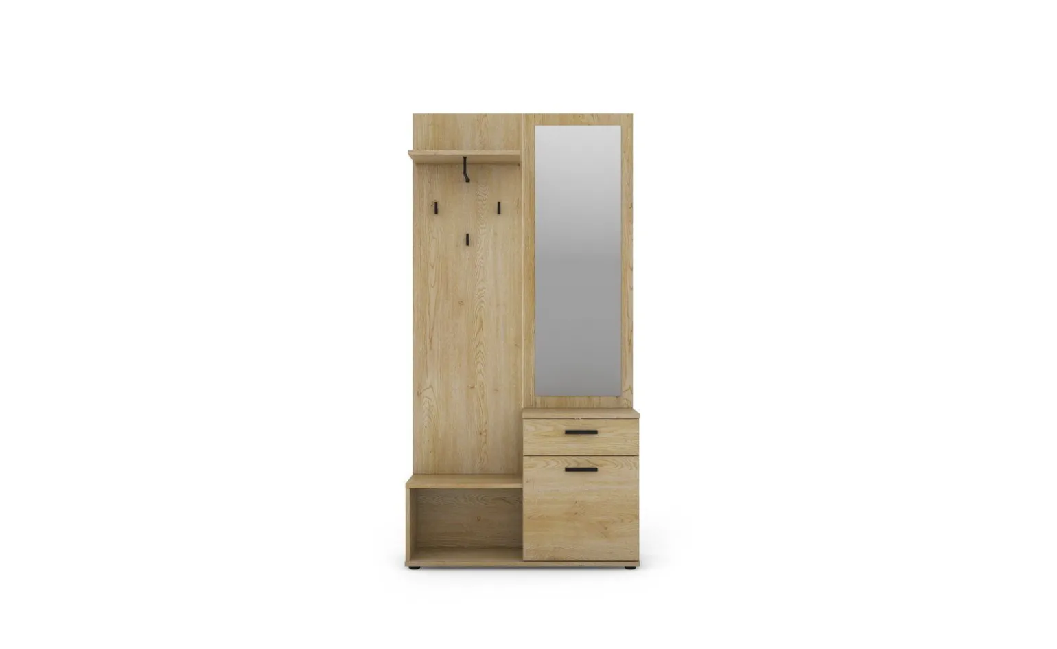 Crema mobile ingresso rovere chiaro