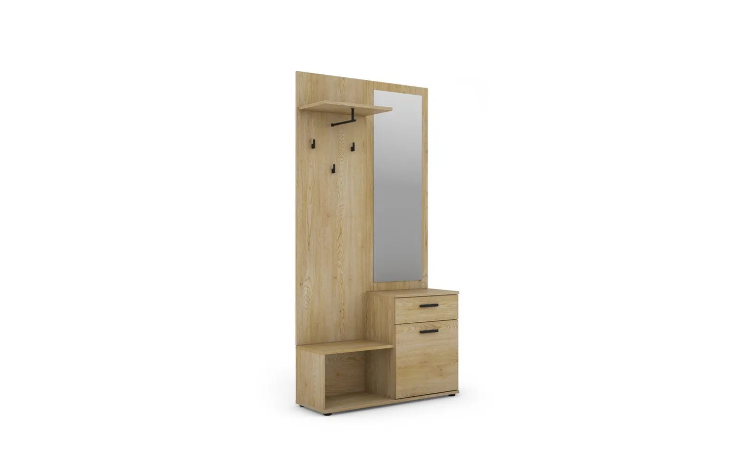 Crema mobile ingresso rovere chiaro