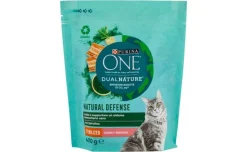 Croccantini Purina One Dual Nature sterilizzato, Salmone 400gr