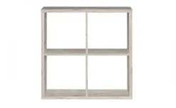 Cube librerialegno chiaro 4 vani orizzontale