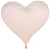 Cuore Pom Pom cuscino rosa 40x45 cm