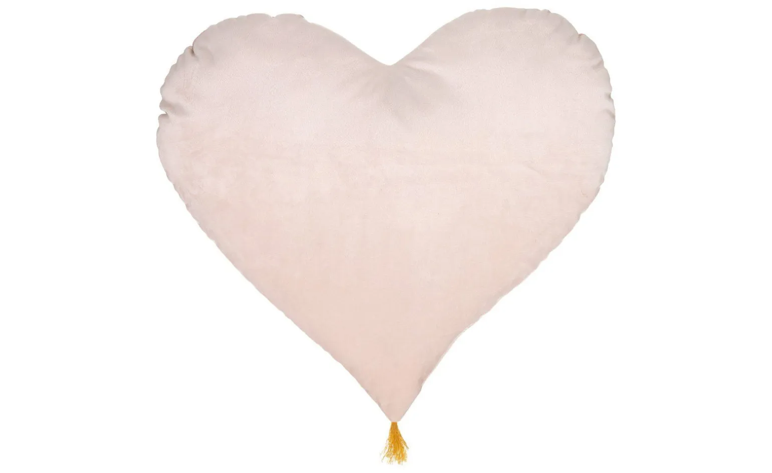 Cuore Pom Pom cuscino rosa 40x45 cm