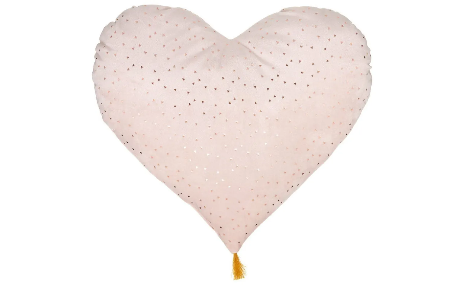 Cuore Pom Pom cuscino rosa 40x45 cm