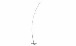 Curva piantana 1 luce LED in metallo H158 cm