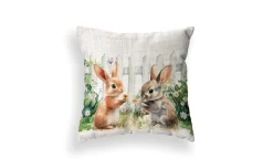 Cuscino pasquale in cotone 42x42 cm