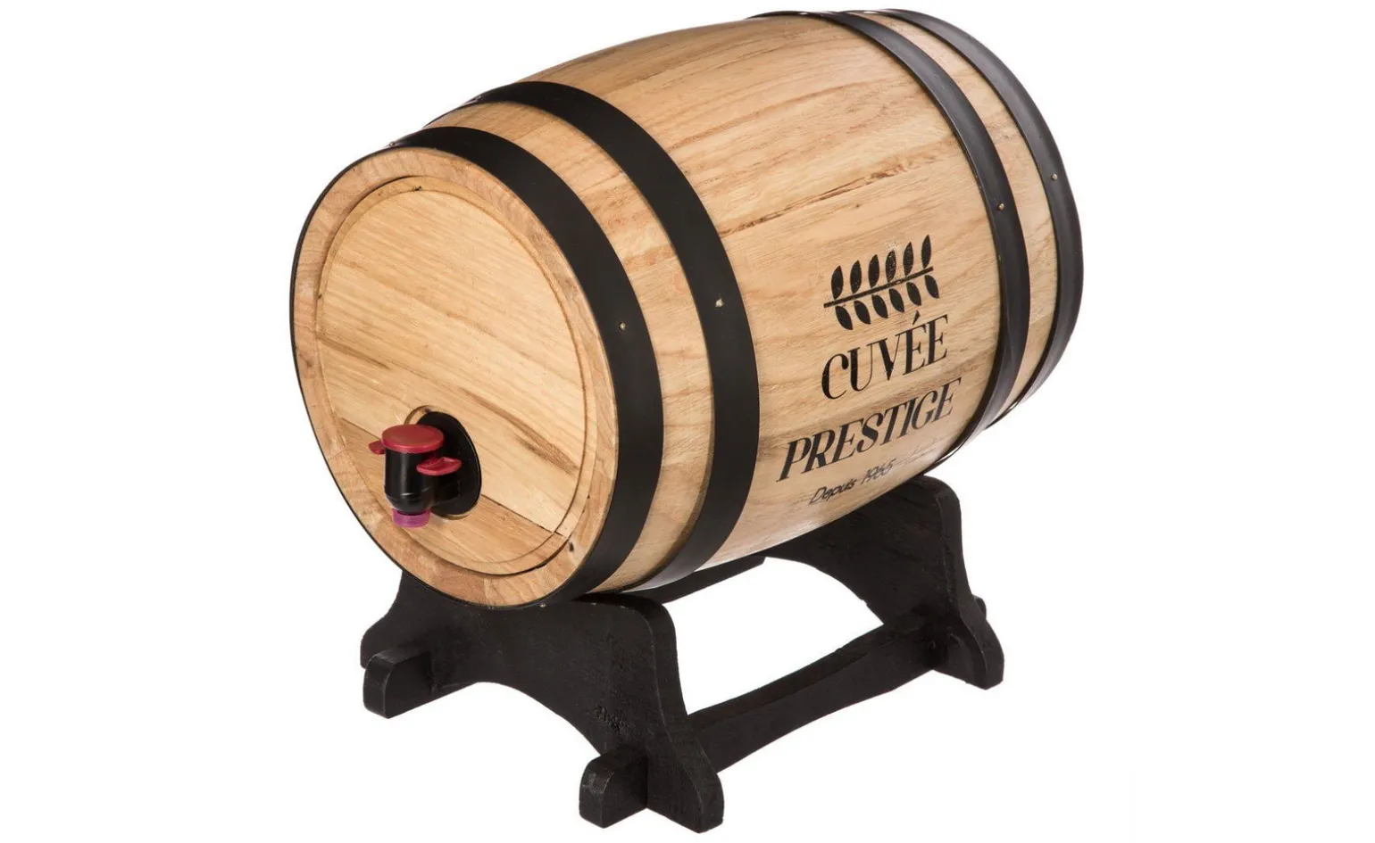 Damigiana porta vino in legno 5,5 litri
