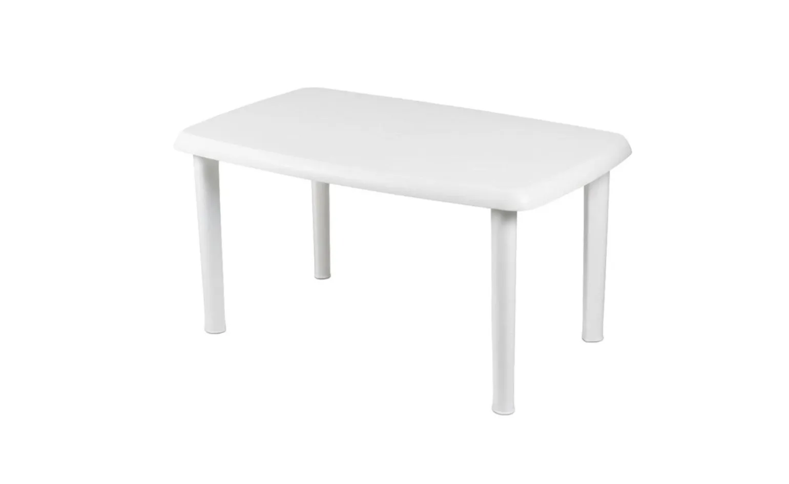Dana tavolo in polipropilene bianco