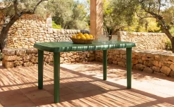 Dana tavolo in polipropilene verde