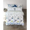 Day Dream Completo letto matrimoniale Ortus blu cielo, 100% cotone
