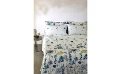 Day Dream Completo letto matrimoniale Ortus blu cielo, 100% cotone