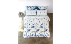 Day Dream Copripiumino matrimoniale Ortus blu cielo, 100% cotone