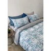Day Dream Copripiumino singolo Wall azzurro, 100% cotone