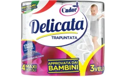 Delicata Carta igienica 3 veli 4 rotoli