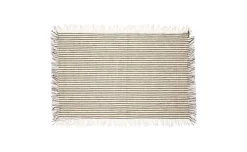 Delice tovaglietta in cotone bianca 45x30 cm
