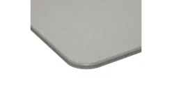 Diatomite tappeto bagno grigio 39x60 cm