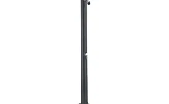 Doccia solare da giardino Gre 20 litri in PVC nero