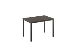 Dory tavolo allungabile pietra scura, 110/160x70 cm