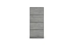 Double scarpiera 4 ribalte beton