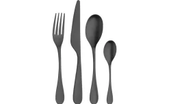 Drop set 24 posate in acciaio carbon