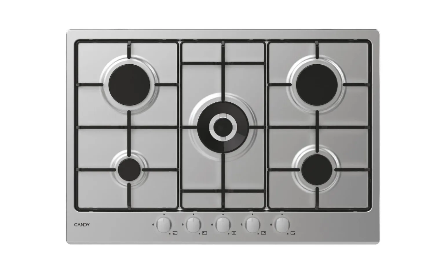 Duetto 75cm Gas + Forno Nero Candy