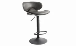 Elodie sgabello similpelle grigio