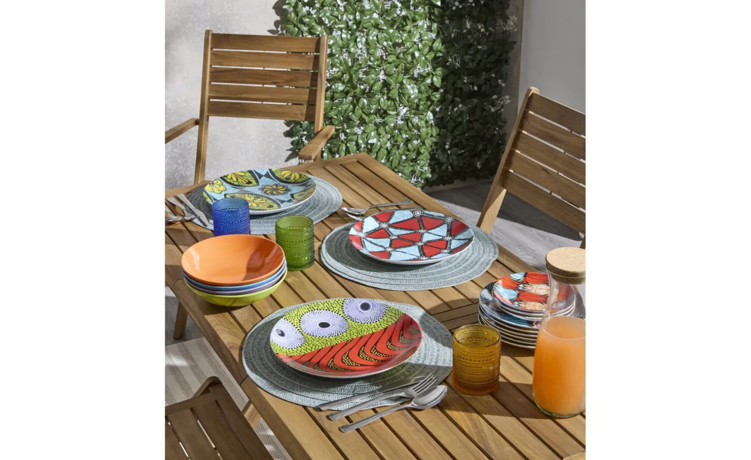 Ensemble brocca in vetro tappo in sughero 1L