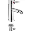 Erica miscelatore bidet cromo Ø40 cm