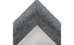 Extra Glam specchio antracite metallizzato 40x130 cm