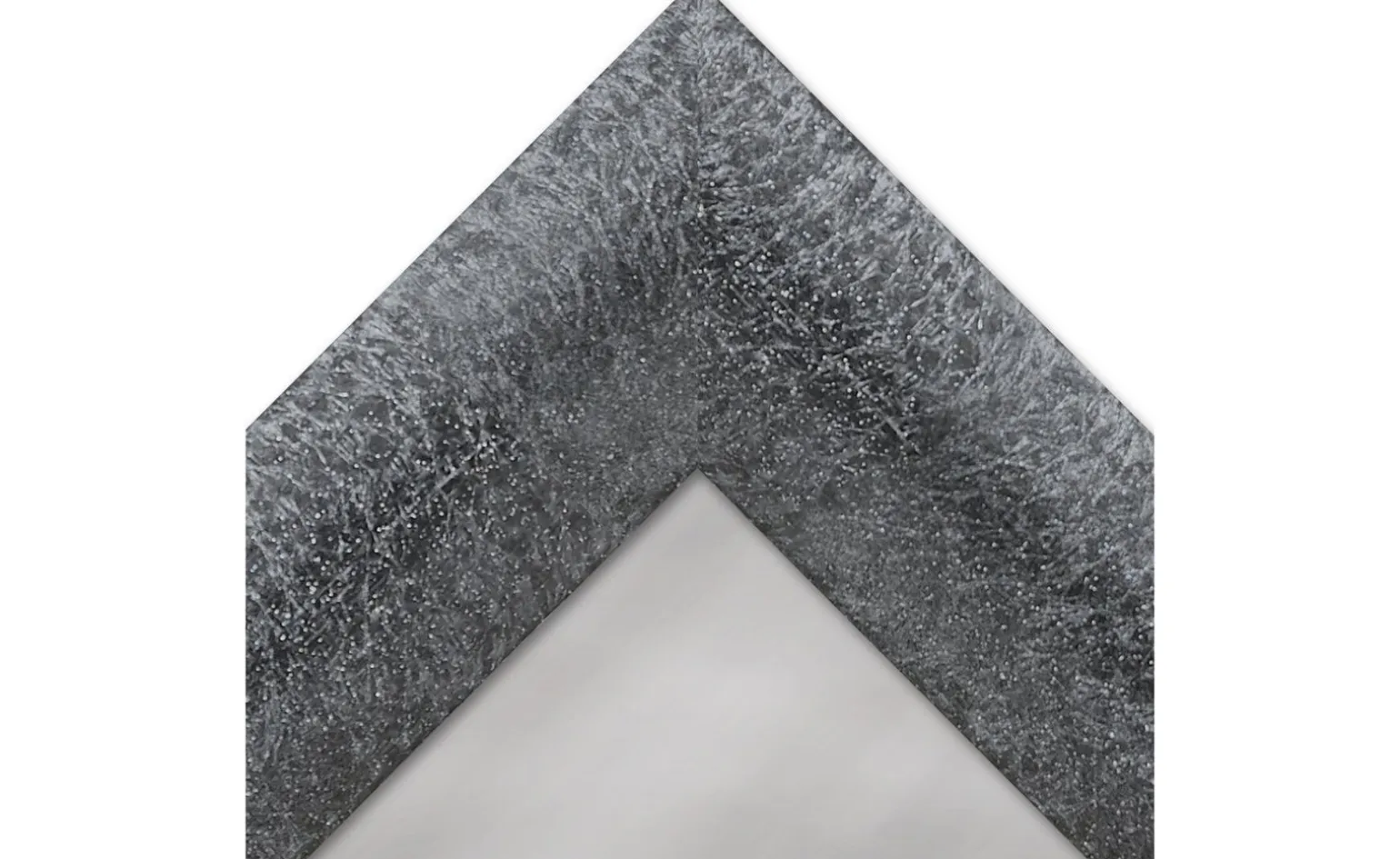 Extra Glam specchio antracite metallizzato 40x130 cm