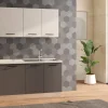 Fast Cucina completa L210 cm con piano cottura a gas, disponibile in vari colori