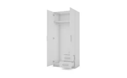 Fine 2.0 armadio bianco L80 cm