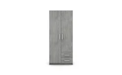 Fine 2.0 armadio cemento L80 cm
