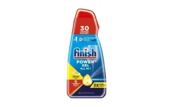 Finish Gel detersivo liquido per lavastoviglie Multiazione Lemon,  30 lavaggi