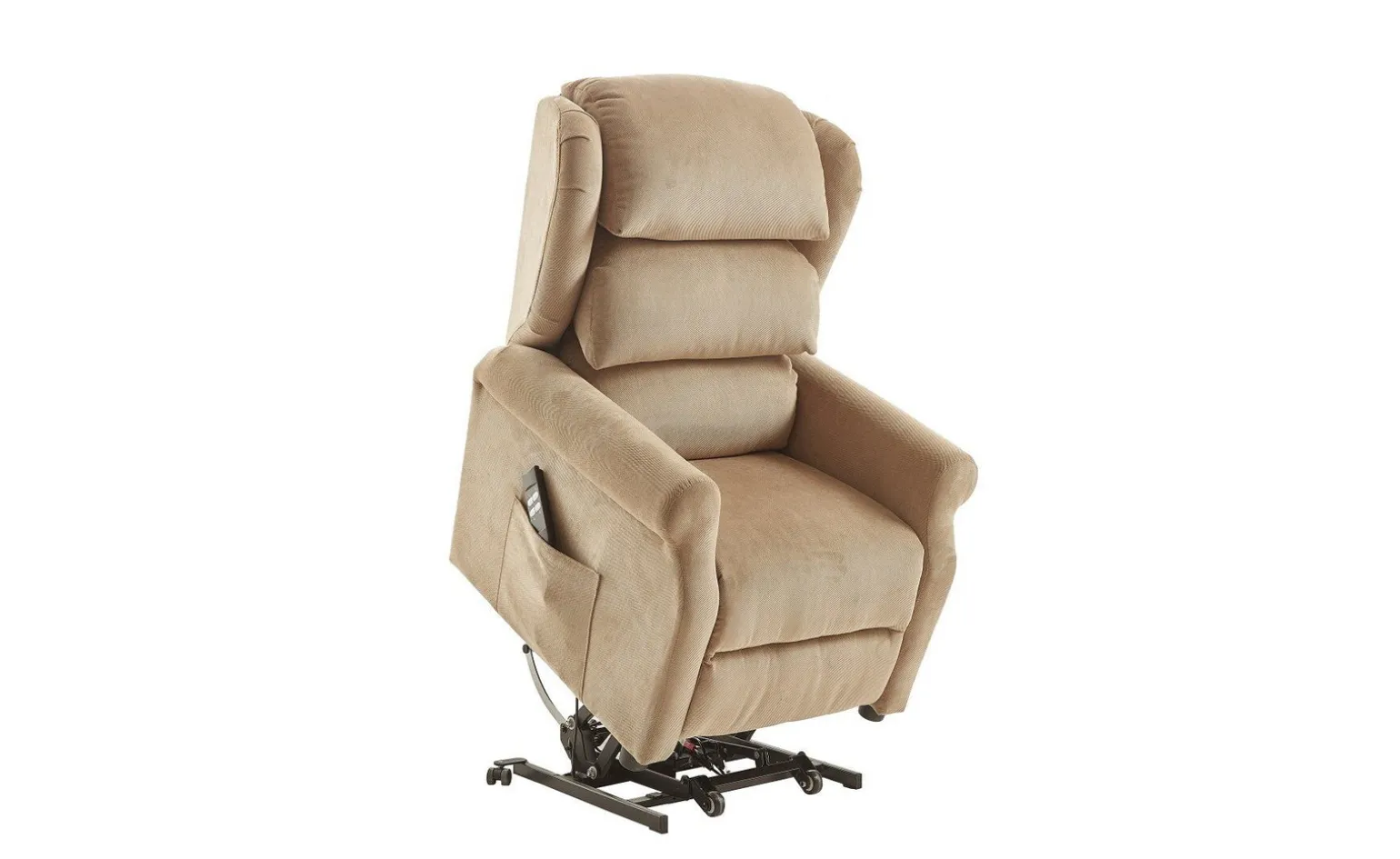 Fiore poltrona relax in tessuto beige