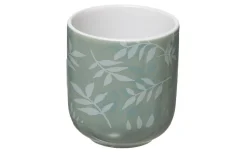 Floral set 4 tazzine foliage in porcellana 130 ml