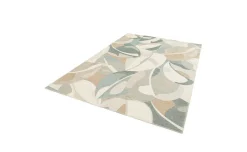Flora tappeto grigio foliage 160x230 cm