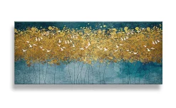 Flying Trees canvas moderno 52x122 cm