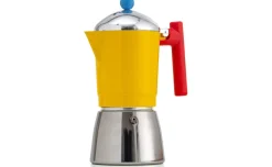 Foodesign Caffettiera Cocca 6 tazze Giallo