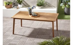 Funny tavolo allungabile in legno di acacia color Teak