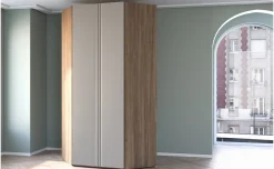 Gaia cabina 2 ante noce e sabbia