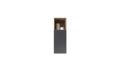 Garda pensile 1 vano giorno antracite/rovere wotan L30 cm